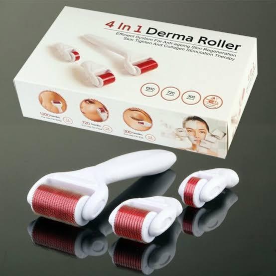 Facial Beauty- Derma Roller 4 In 1