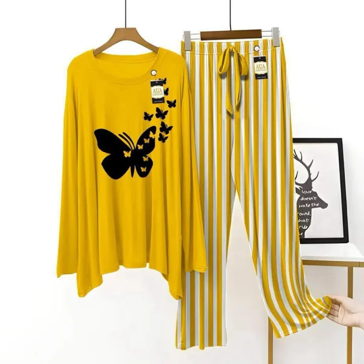 Loungewear Set Soft Touch Fabric