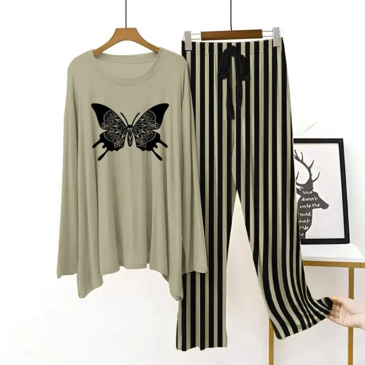 Loungewear Set Soft Touch Fabric
