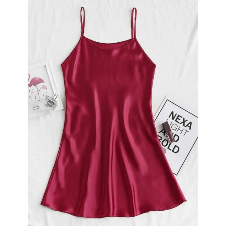 Short Silk Sexy Silky Camisole For Women