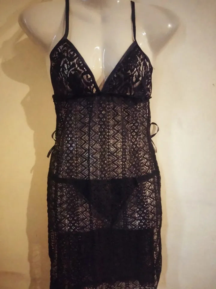 Black Nighty Dress For Women