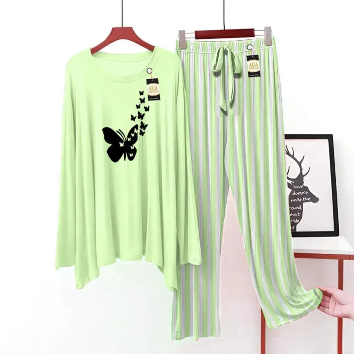 Loungewear Set Soft Touch Fabric