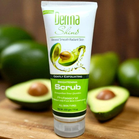 Derma Shine Avocado Brightening Scrub