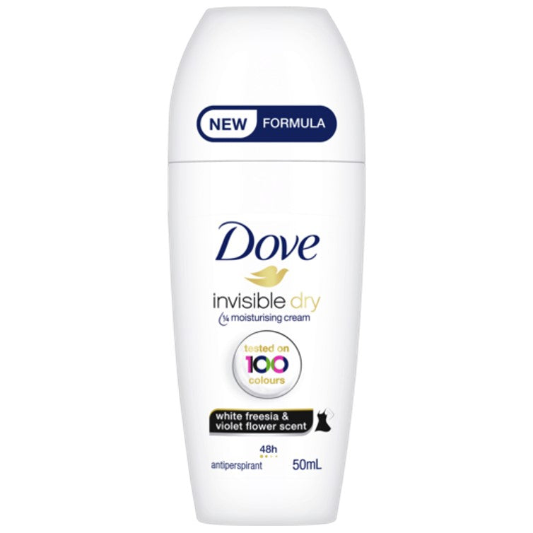 Dove Invisible Dry Anti Perspirant White Freesia & Violet Roll On 40ml