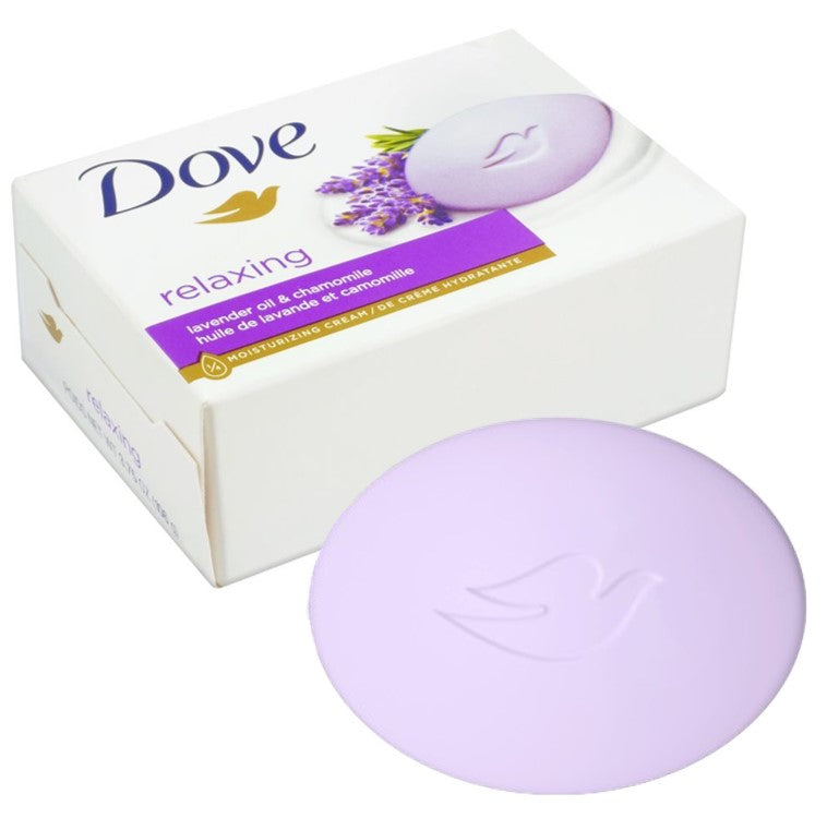Dove Relaxing Lavender Beauty Bar Soap 106g (Imported)
