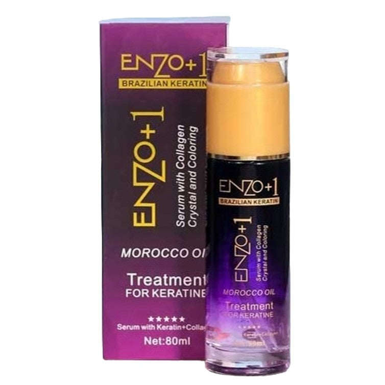 Enzo Brazilian Keratin Hair Serum with Keratin & Collagen 80ml