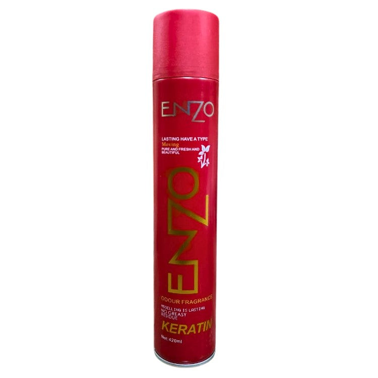 Enzo Keratin Hair Spray Lasting Have a Type 420ml (Large)