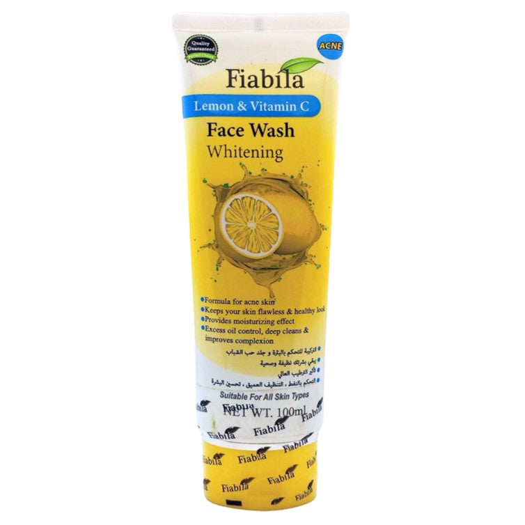 Fiabila Lemon & Vitamin C Face Wash Whitening 100ml