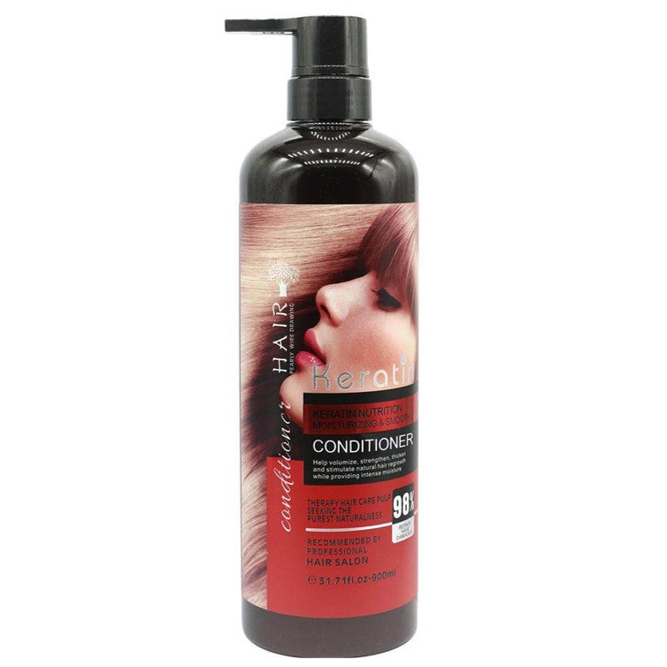 Keratin Nutrition Smooth Hair Conditioner for Hair Fall & Breakage 900ml (XL)