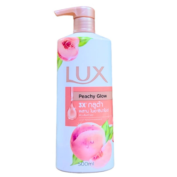 Lux Body Wash Peachy Glow 500ml (Imported)