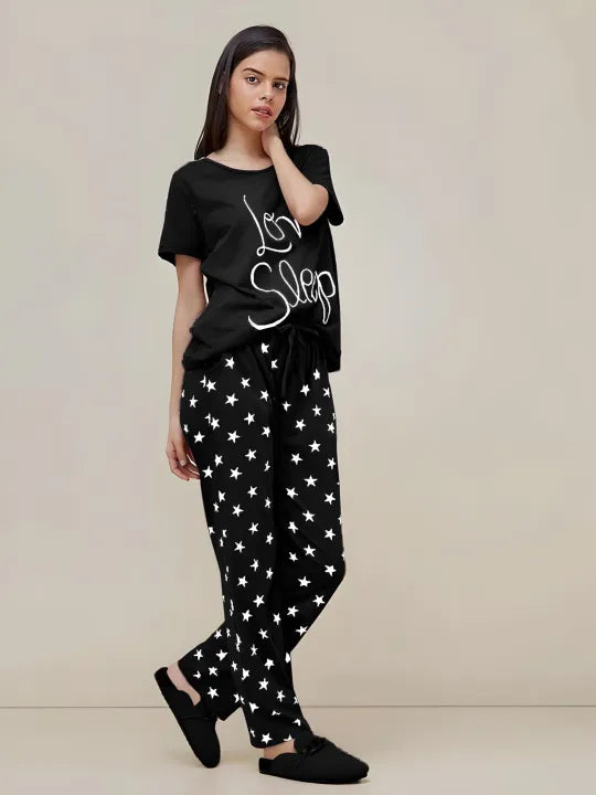 Soft Loungewear Set in Solid Colors