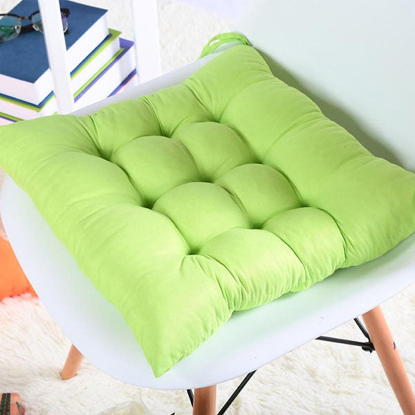 Dining Seat Pad Filled Chair Cushion – Green