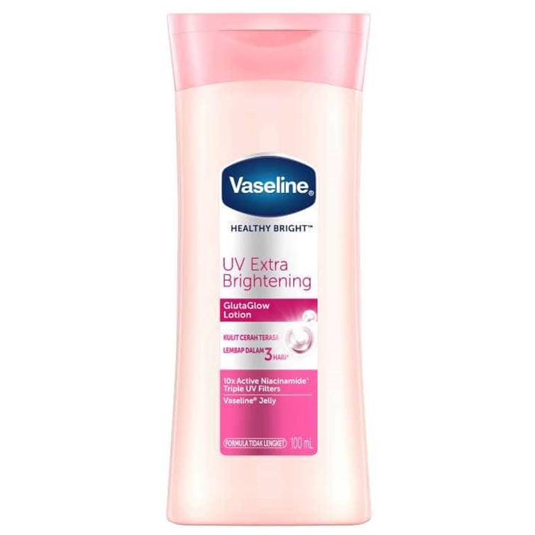 Vaseline Healthy Bright UV Extra Brightening GlutaGlow Lotion 100ml (Imported)