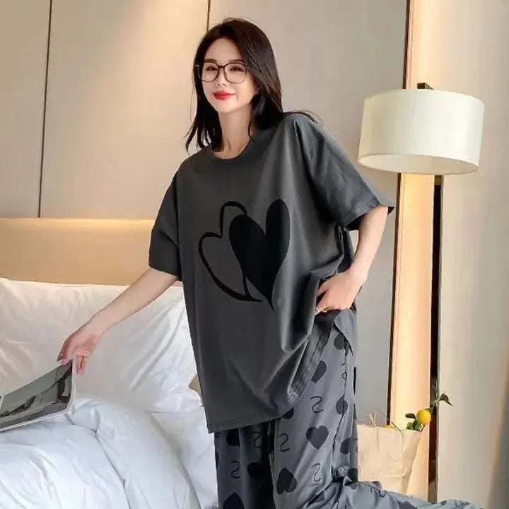 Soft Loungewear Set in Solid Colors