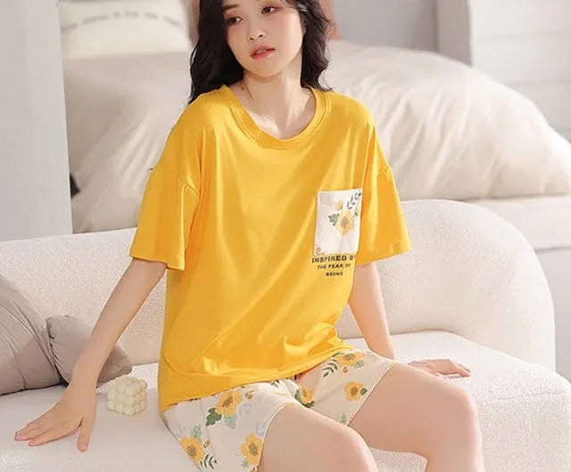 Relaxed Pyjama Set for Girls