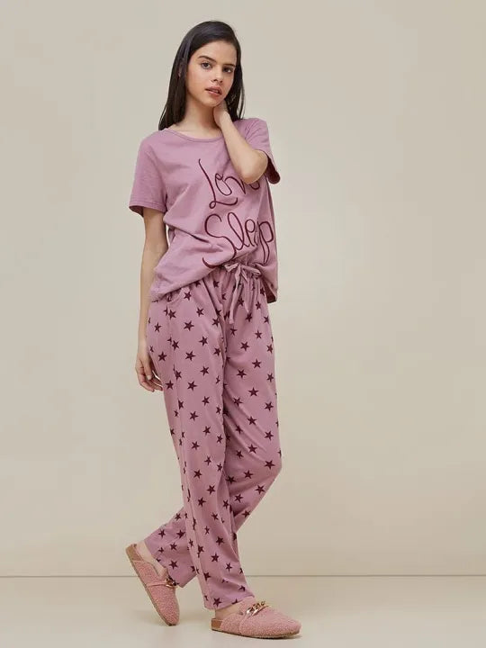 Soft Loungewear Set in Solid Colors