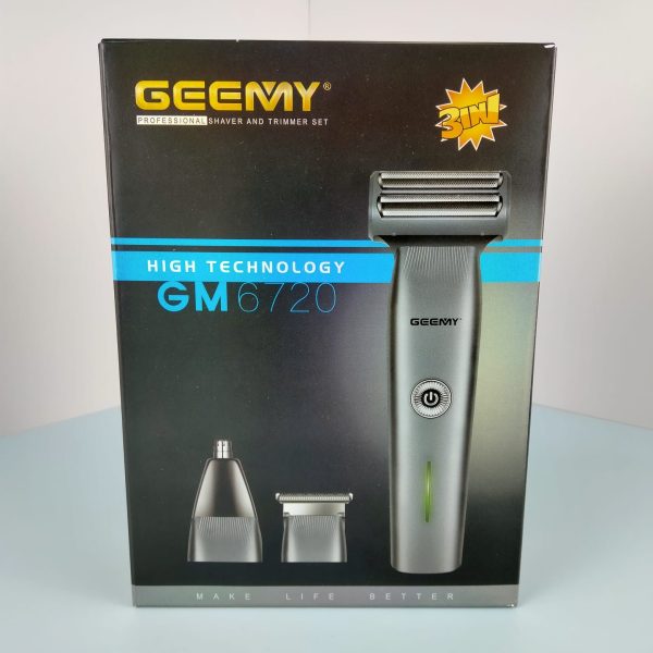 Geemy (gm7620) 3in1 Grooming Kit Is Rechargeable