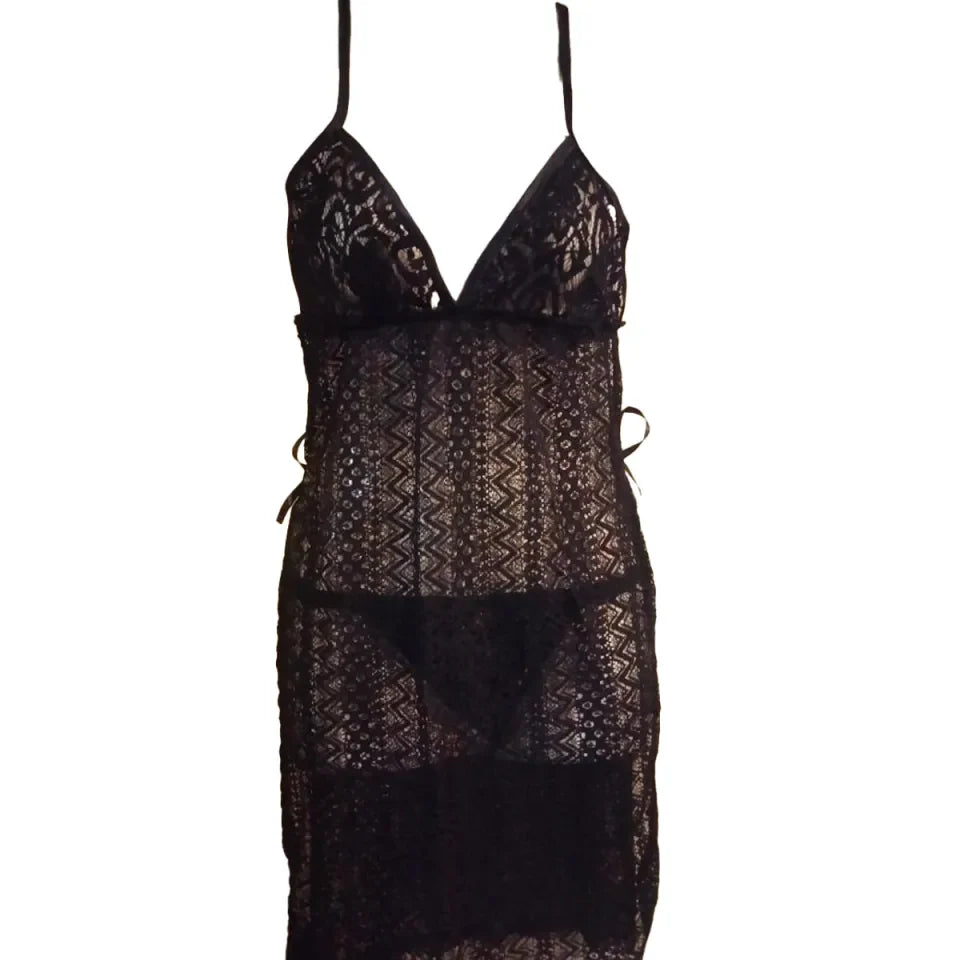 Black Nighty Dress For Women