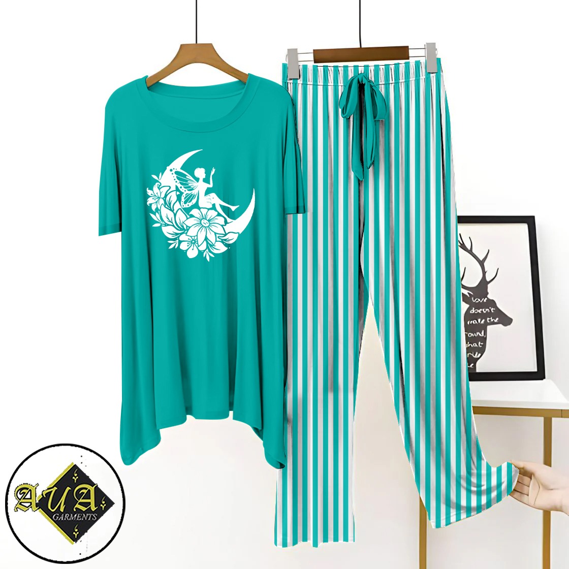 Trendy Nightwear Combo with Cotton Fabric