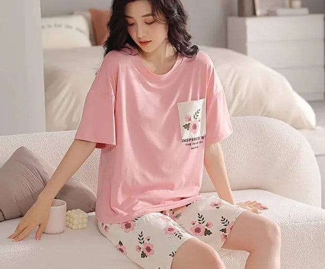 Relaxed Pyjama Set for Girls