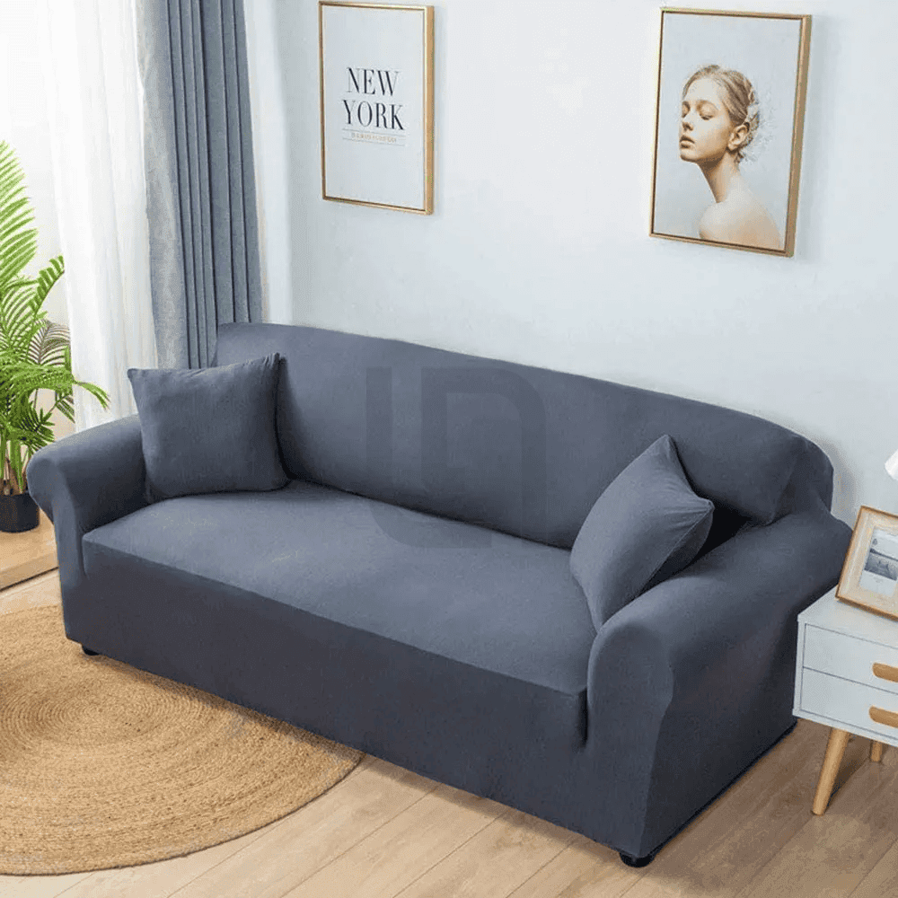 Jersey Sofa Cover - Grey