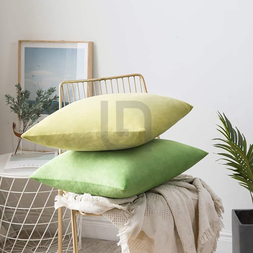 Velvet Cushion Covers - Mustard Yellow