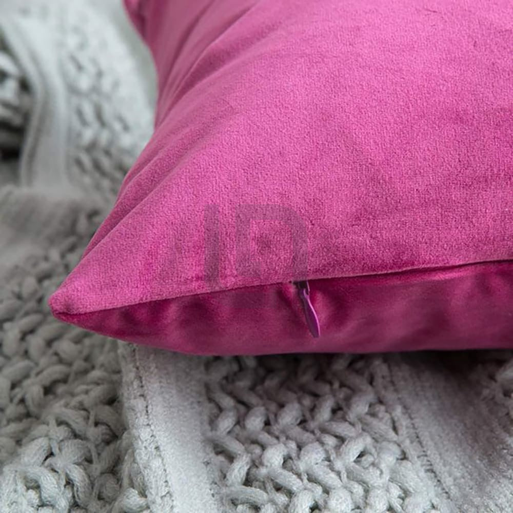 Velvet Cushion Covers - Pink