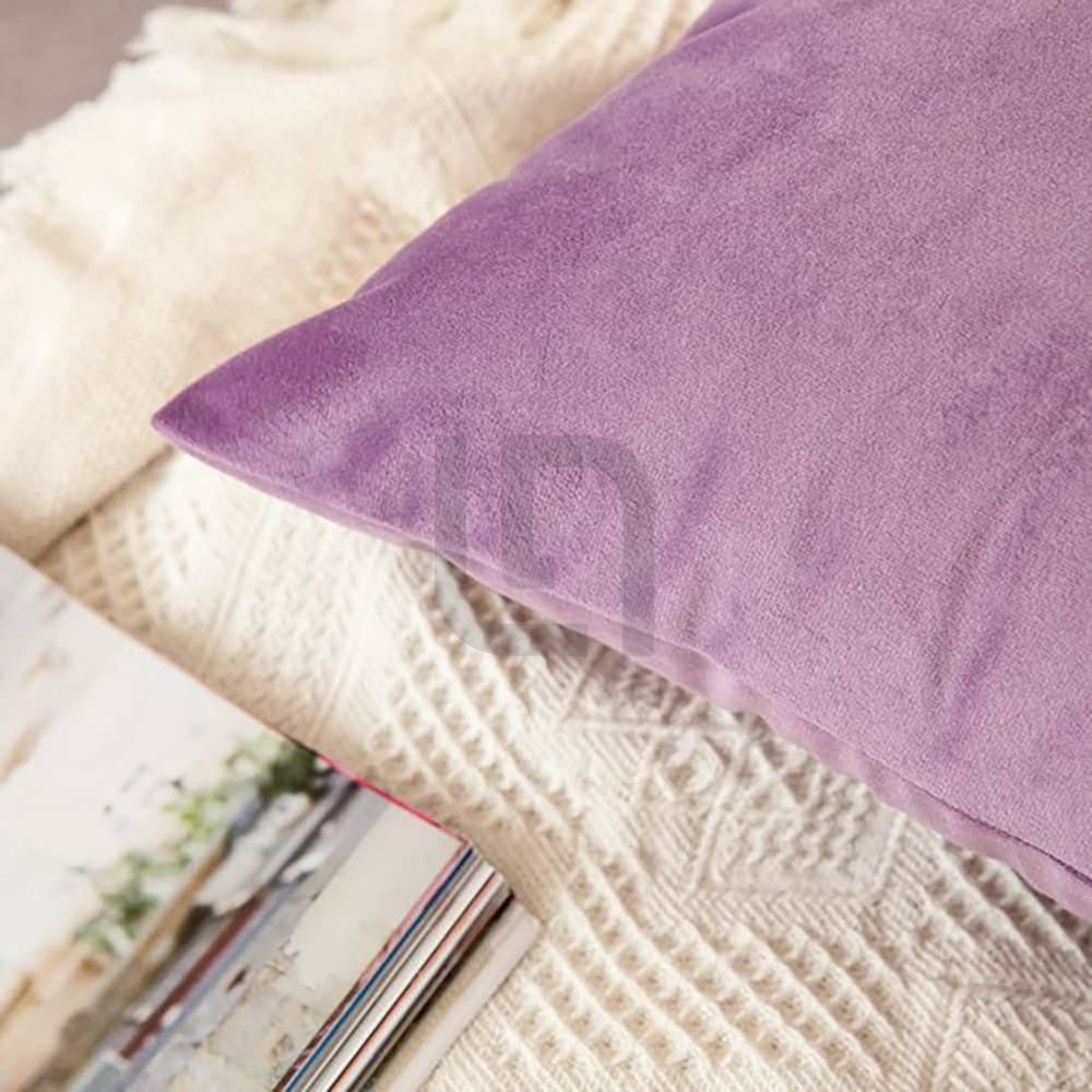 Velvet Cushion Covers - Purple
