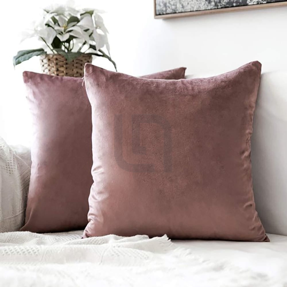 Velvet Cushion Covers - Rose Gold