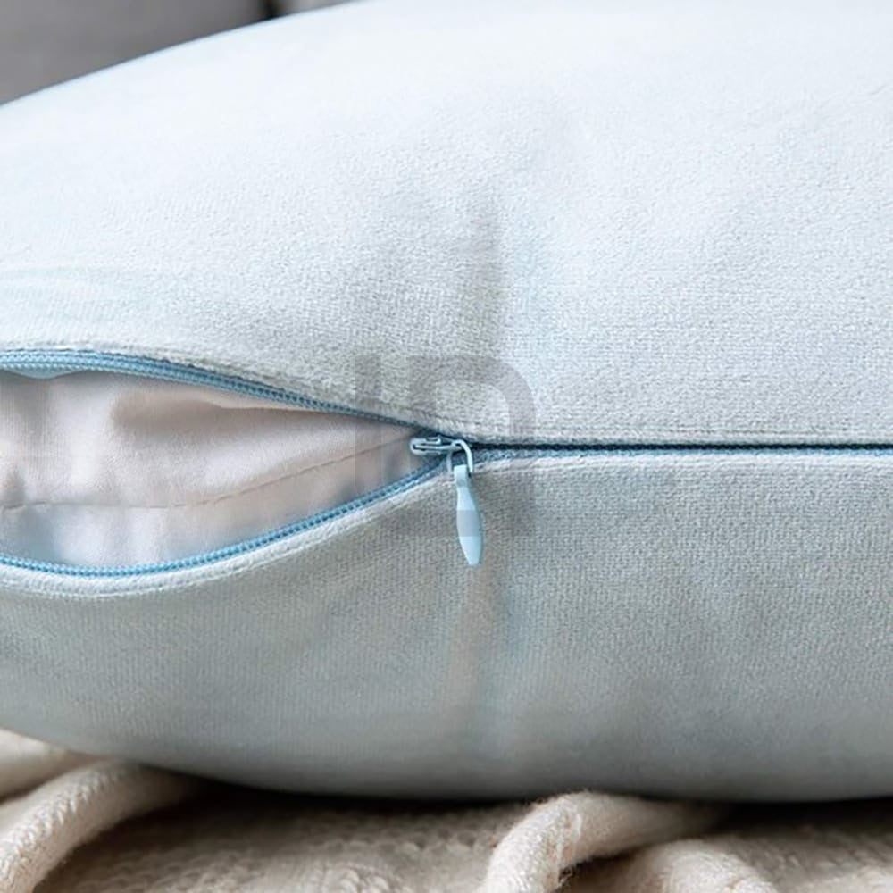 Velvet Cushion Covers - Sky Blue
