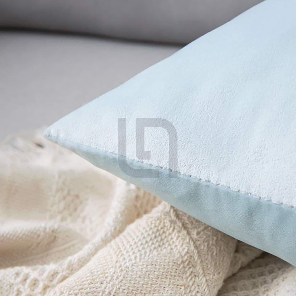 Velvet Cushion Covers - Sky Blue