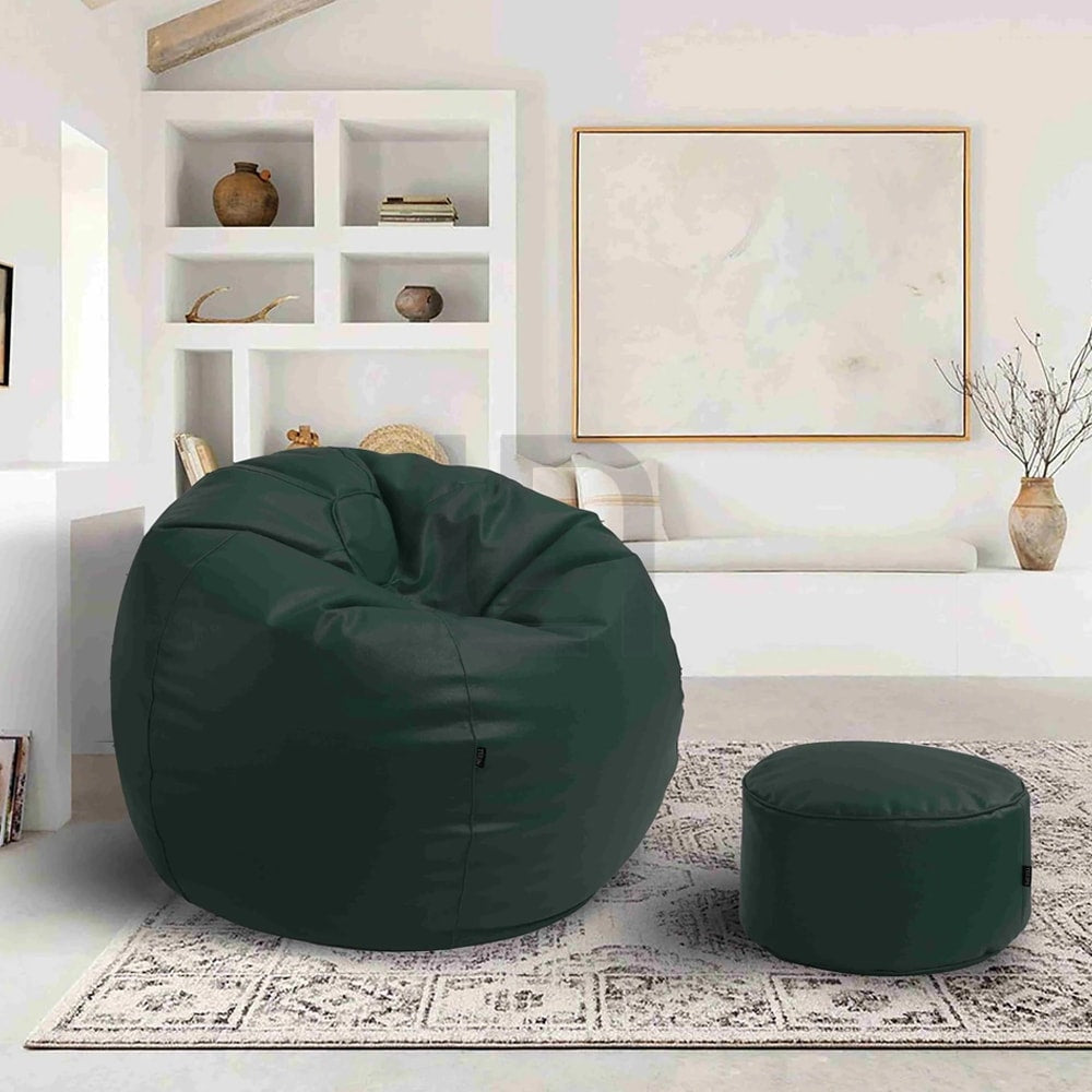 Puffy Bean Bag - Green