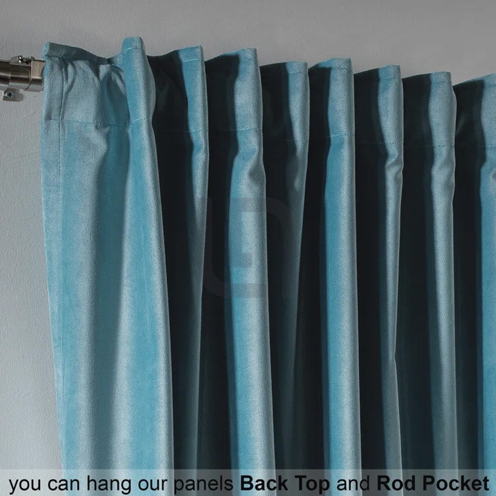 Velvet Curtains For Bedroom & Living Room - Maya