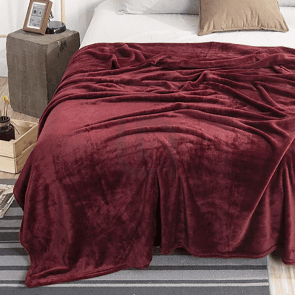 Fleece Blanket – Maroon