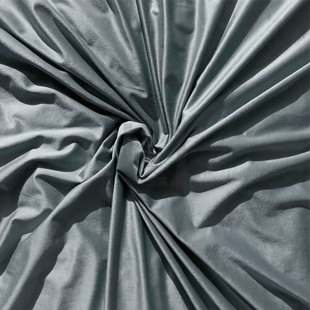 Velvet Quilt Cover - Ash