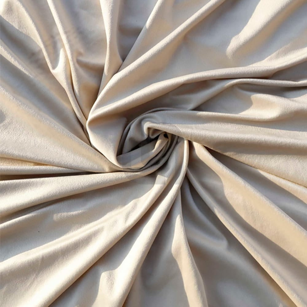Velvet Quilt Cover - Beige