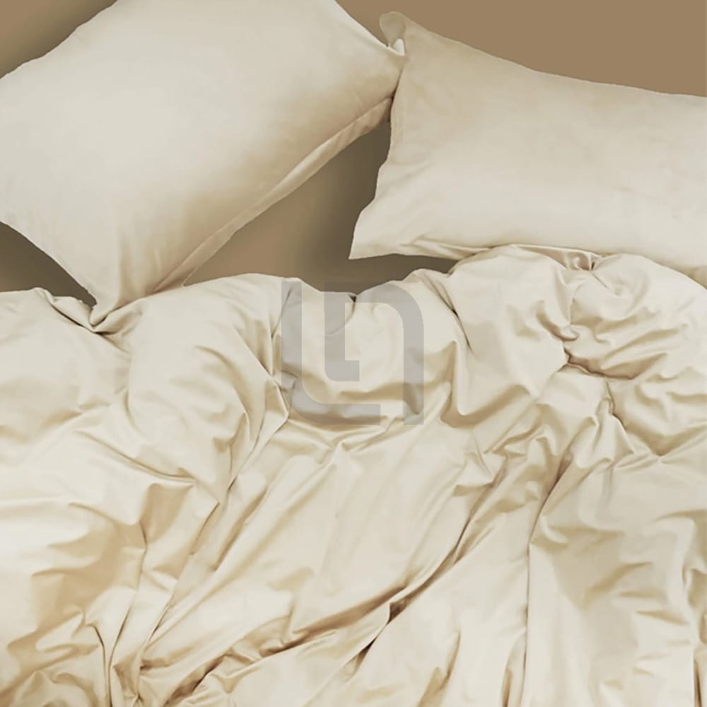 Velvet Quilt Cover - Beige