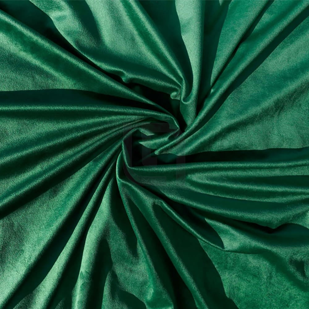 Velvet Quilt Cover - Green
