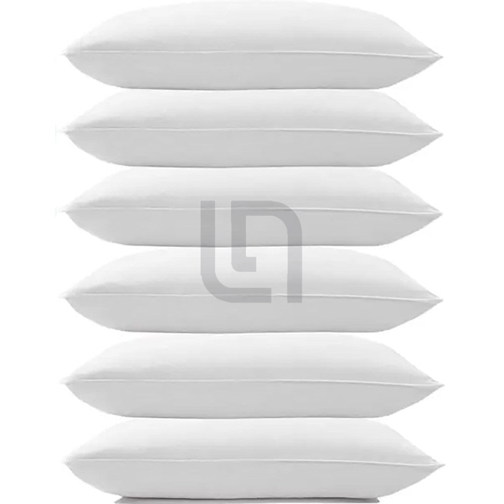 White Pillow Pack of 6