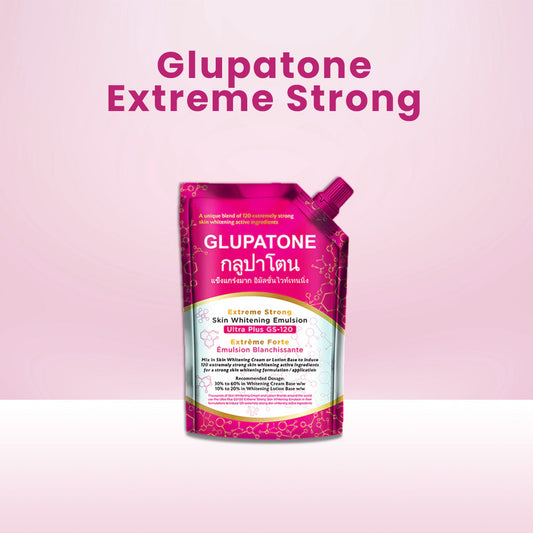 GLUPATONE Extreme Strong Whitening Emulsion Ultra Plus GS-120 For Face & Body 500ml