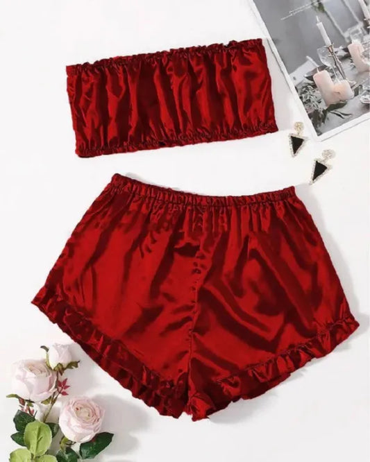 Breathable Sexy Short Night Dress for Summer