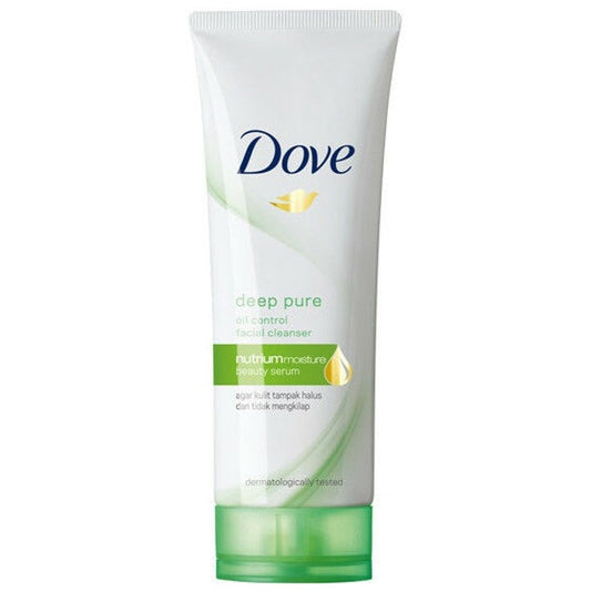 Dove Deep Pure Oil Control Facial Cleanser 100ml (Imported)