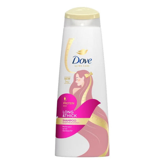 Dove Long & Thick Protein Max Shampoo 300ml (Imported)