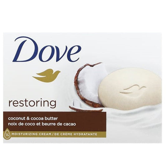 Dove Restoring Cream Bar  Coconut & Cocoa Butter 106g (Imported)