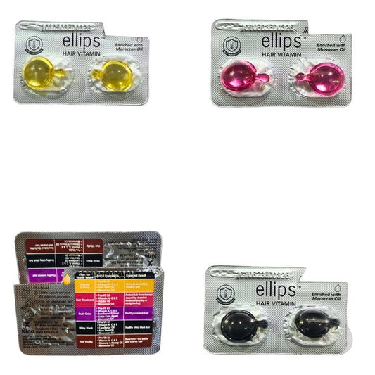 Ellips Vitamin Keratin Hair Capsules with Moroccon Oil ()