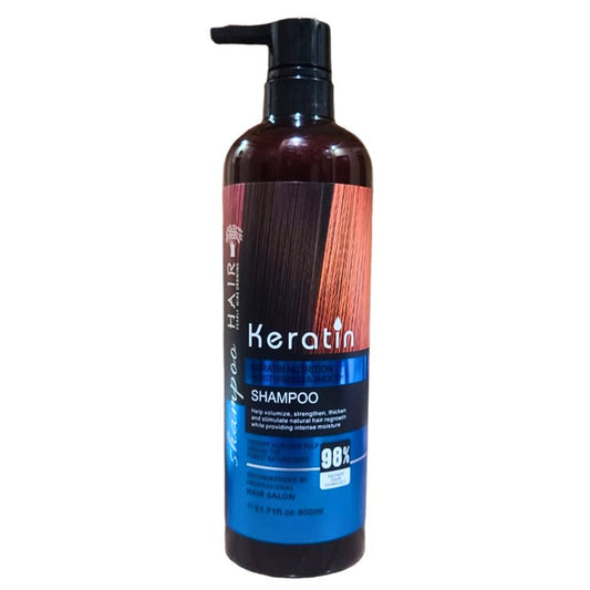 Keratin Anti Hair Fall and Renewal Shampoo with Argan Oil & Fatty Acid 900ml (XL)