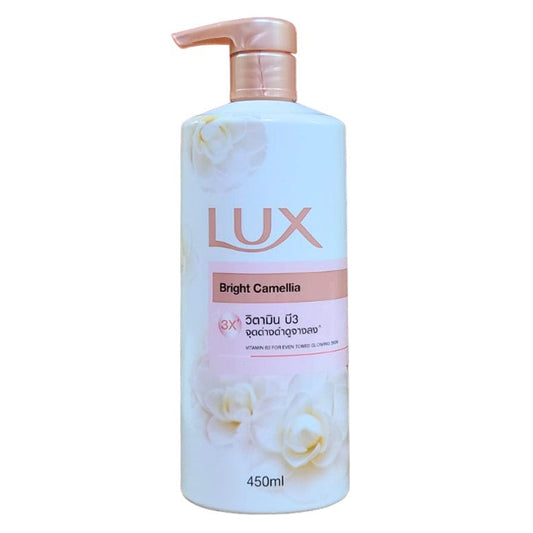 Lux Body Wash Bright Camellia 450ml (Imported)