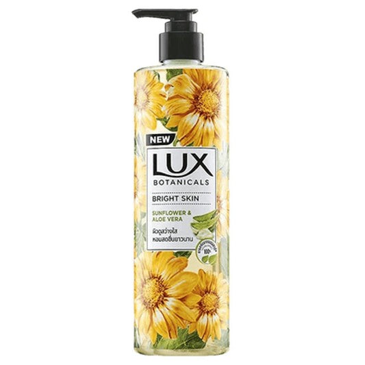 Lux Botanicals Bright Skin Body Wash Sunflower & Aloe Vera 450ml (Imported)