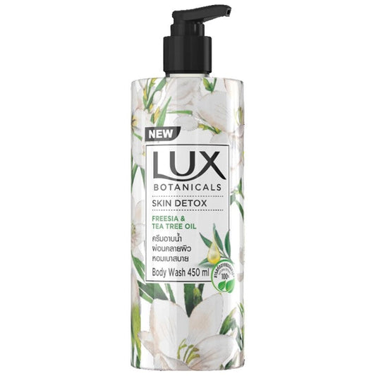 Lux Botanicals Skin Detox Body Wash Freesia & Tea Tree Oil 450ml (Imported)