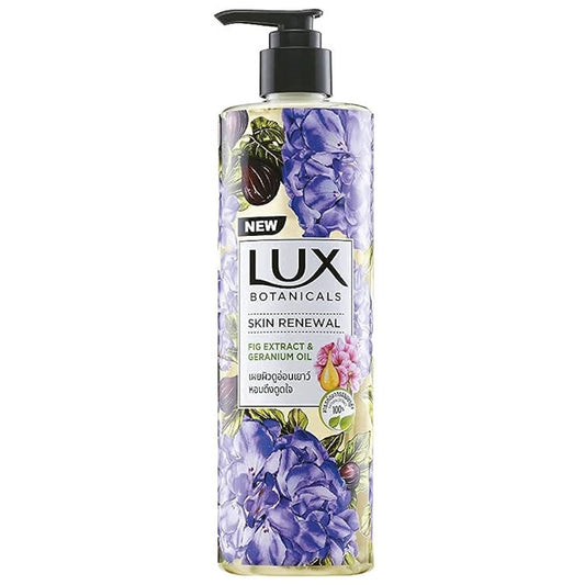 Lux Botanicals Skin Renewal Body Wash Fig Extract & Geranium Oil 450ml (Imported)